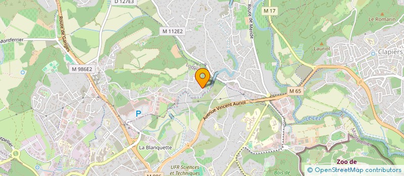 localisation de l'entreprise L. SPARKS  SAINT-CLEMENT-DE-RIVIERE