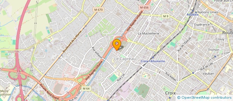 localisation de l'entreprise L.STP &TIPH INVEST à WASQUEHAL