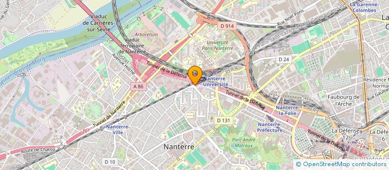 localisation de l'entreprise L.SYAJ  NANTERRE