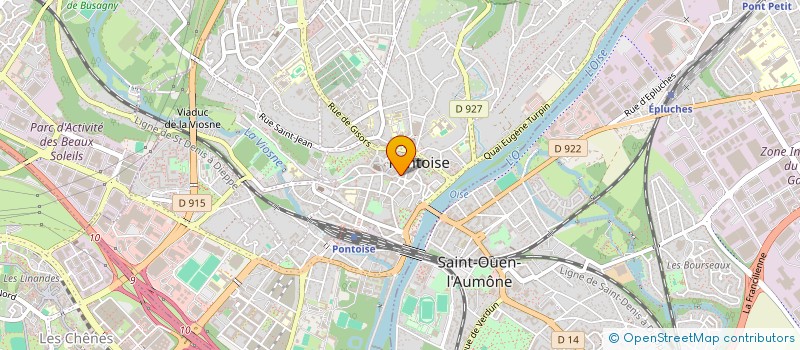 localisation de l'entreprise L&T 24  PONTOISE