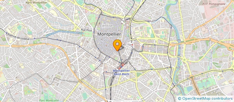 localisation de l'entreprise L T à MONTPELLIER
