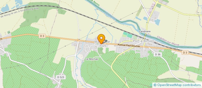 localisation de l'entreprise L-T CONCEPT  MAREUIL-LE-PORT