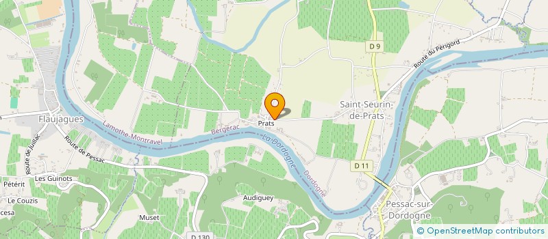 localisation de l'entreprise L T D  SAINT-SEURIN-DE-PRATS