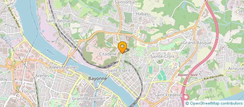 localisation de l'entreprise L.T.D.M. à BAYONNE