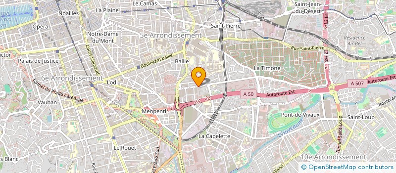 localisation de l'entreprise L&T DRIVER à MARSEILLE