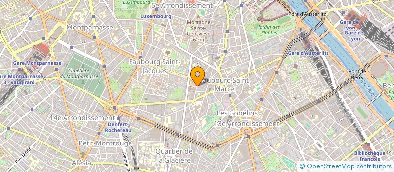 localisation de l'entreprise L T J à PARIS
