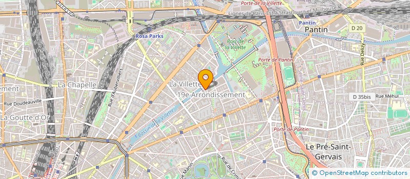 localisation de l'entreprise L.T.M  PARIS