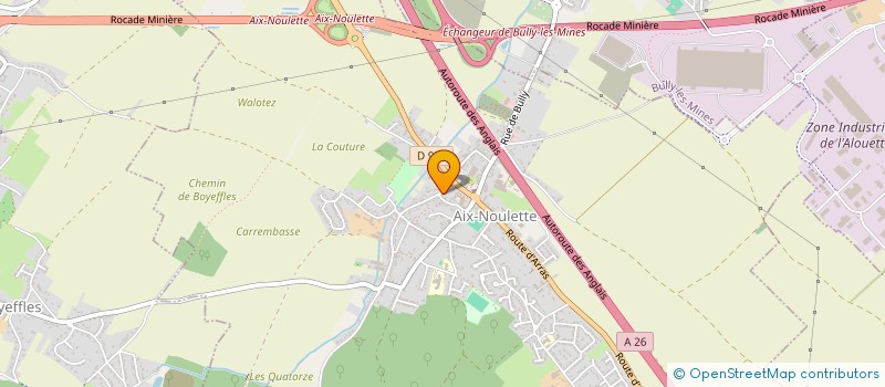 localisation de l'entreprise L T M à AIX-NOULETTE