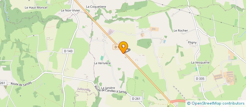localisation de l'entreprise L.T.M.P  SARTILLY-BAIE-BOCAGE