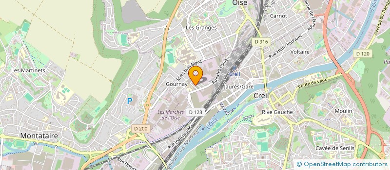 localisation de l'entreprise L T M R à CREIL