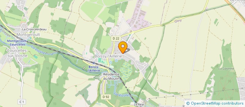 localisation de l'entreprise L T P E IMMOBILIER à BOISSY-L'AILLERIE