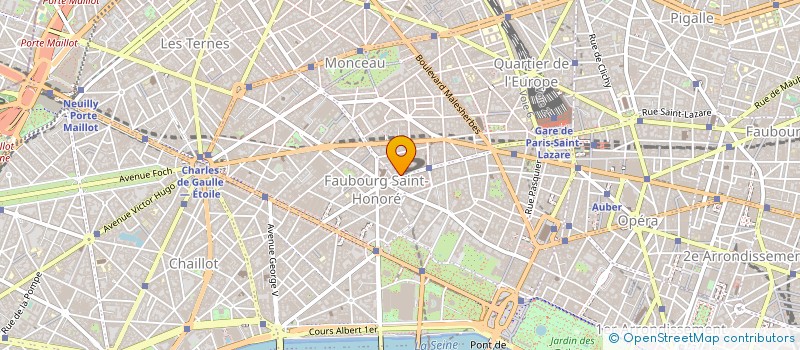 localisation de l'entreprise L.T. PIVER à PARIS