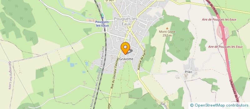 localisation de l'entreprise L.T.R  POUGUES-LES-EAUX