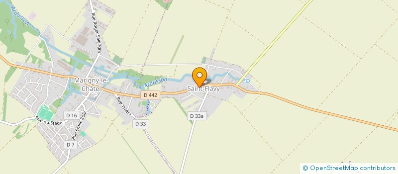 localisation de l'entreprise L.T.S. BATIMENT  SAINT-FLAVY