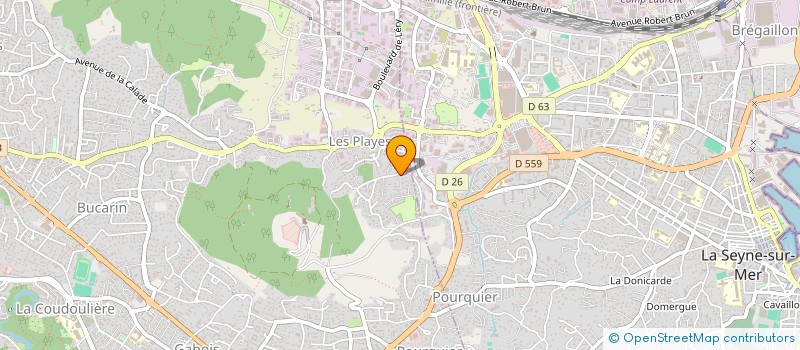 localisation de l'entreprise L.T.S.I  SAINT CHAMAS