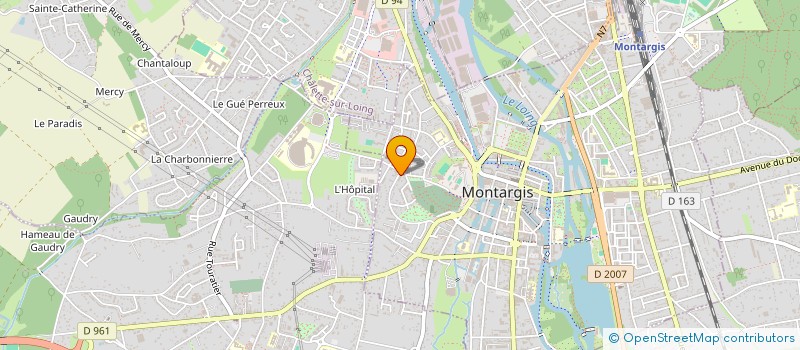 localisation de l'entreprise L.T.S.SASVIN  MONTARGIS