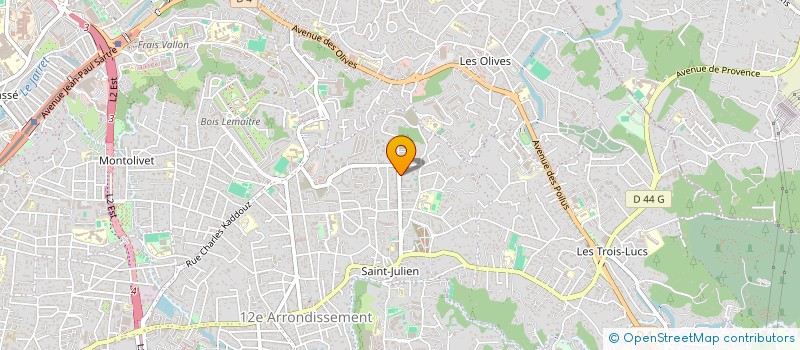 localisation de l'entreprise L&T STUDIO à MARSEILLE