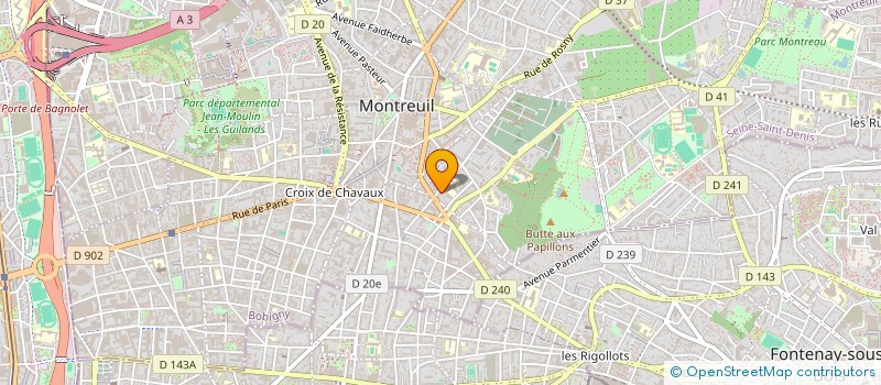localisation de l'entreprise L - TEC PRO à MONTREUIL