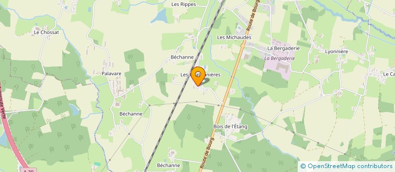 localisation de l'entreprise L.TECH SERVICES  SAINT-ETIENNE-DU-BOIS