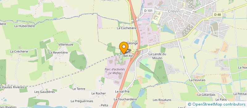 localisation de l'entreprise L THEARD SA à BOURG-DES-COMPTES