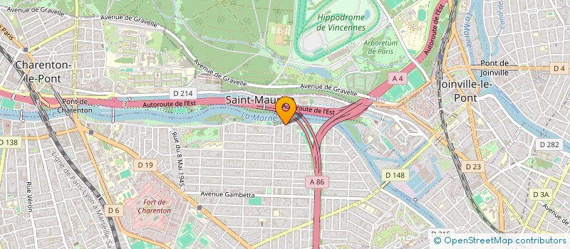 localisation de l'entreprise L.TRANSPORT26 à MAISONS-ALFORT