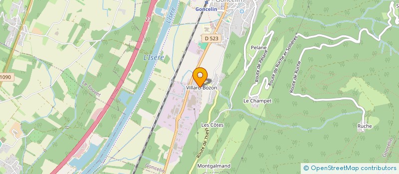 localisation de l'entreprise L'TRANSPORTE C&L BRUNET-MANQUAT  GONCELIN