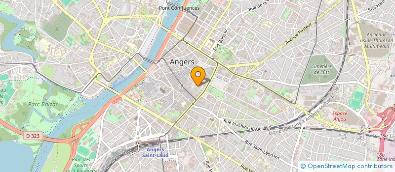 localisation de l'entreprise L.U.G à ANGERS