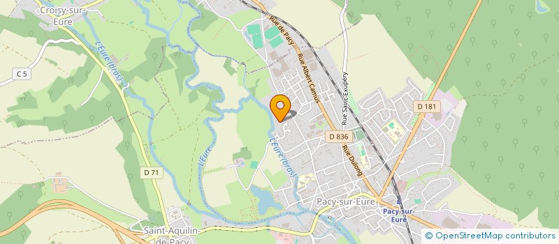 localisation de l'entreprise L.U.G.O.IMMO  PACY-SUR-EURE