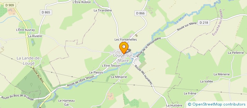localisation de l'entreprise L'UDONNETTE à VIEUX PONT