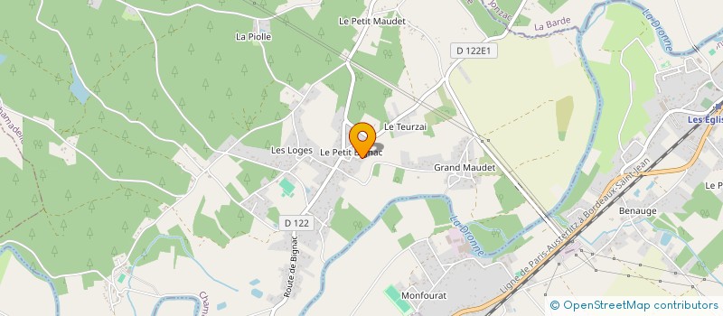 localisation de l'entreprise L'UMBROSA  CHAMADELLE