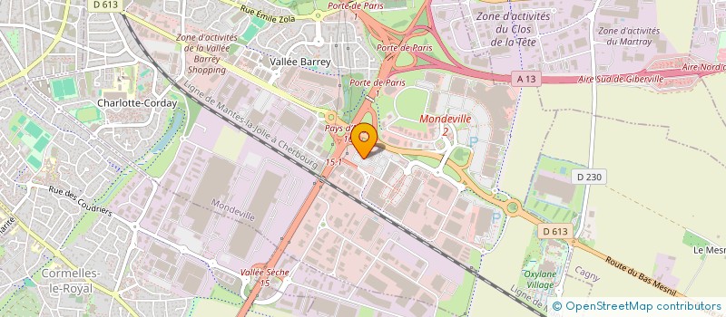 localisation de l'entreprise L'UN COM' L'AUTRE  COLOMBELLES