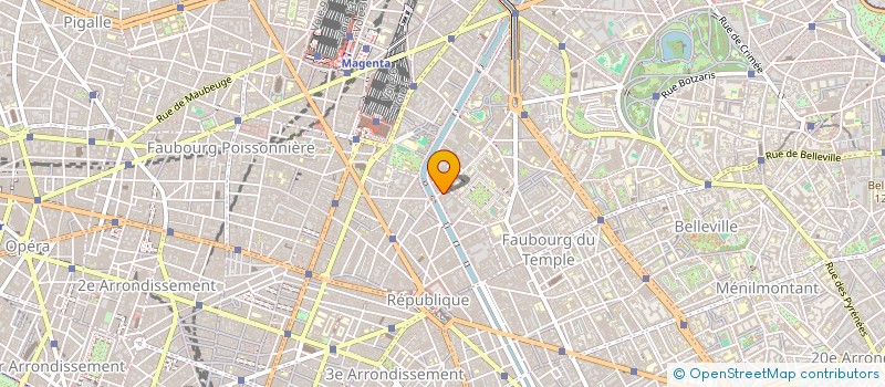 localisation de l'entreprise L'UN PENSABLE  PARIS