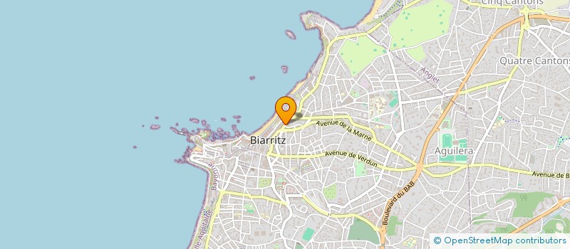 localisation de l'entreprise L'UN TROUVABLE à BIARRITZ
