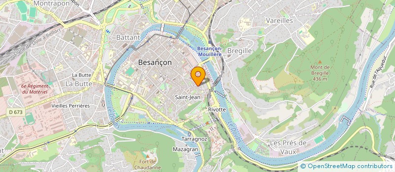 localisation de l'entreprise L'UNALOME à BESANCON