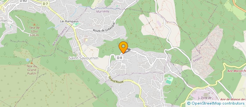 localisation de l'entreprise L'UNE & L'AUTRE  SAINT-SAVOURNIN