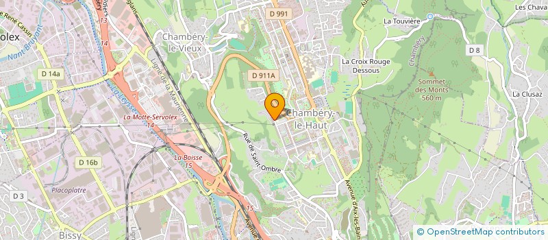 localisation de l'entreprise L'UNI'VERRE DE STELLA à CHAMBERY