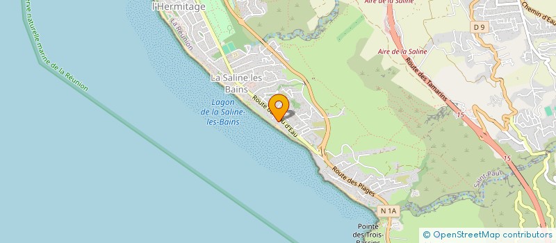 localisation de l'entreprise L'UNI VERT à SAINT-PAUL