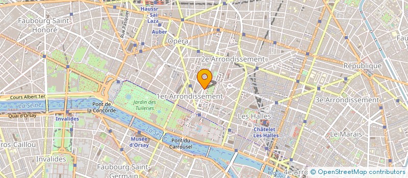 localisation de l'entreprise L'UNIFORM à PARIS