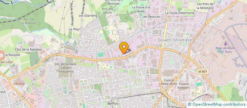 localisation de l'entreprise L'UNIFORM PRO  TOURS