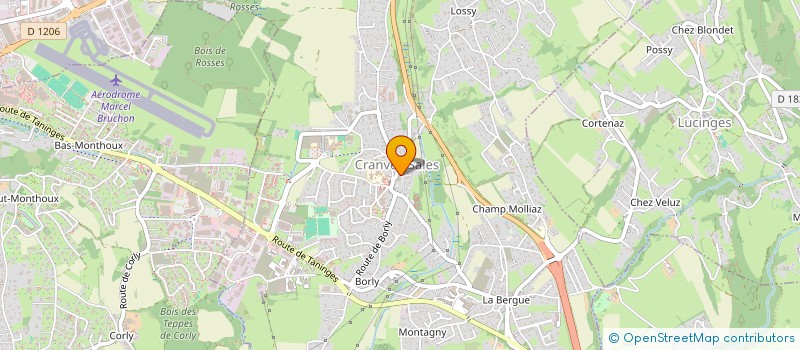 localisation de l'entreprise L'UNIK WOMAN  CRANVES-SALES