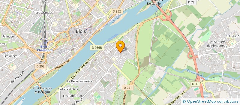 localisation de l'entreprise L'UNILOE  BLOIS