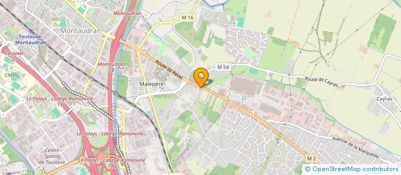 localisation de l'entreprise L'UNION 12  QUINT-FONSEGRIVES