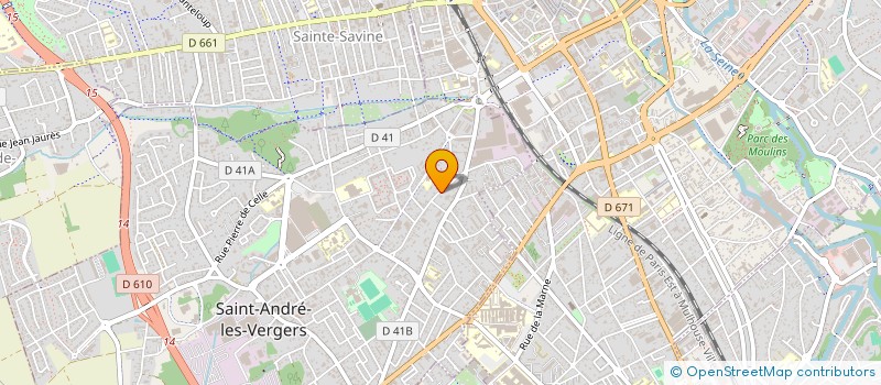 localisation de l'entreprise L'UNION  SAINT-ANDRE-LES-VERGERS