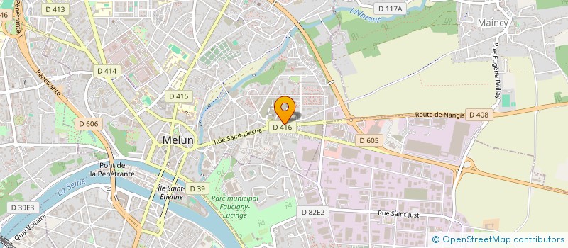 localisation de l'entreprise L'UNION à MELUN