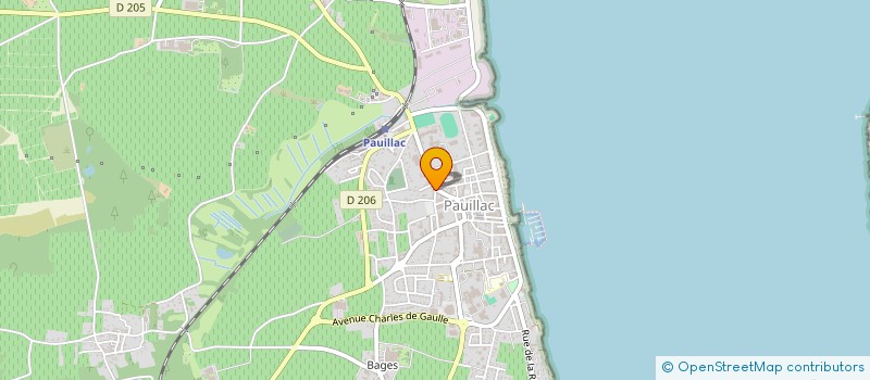 localisation de l'entreprise L'UNION  PAUILLAC