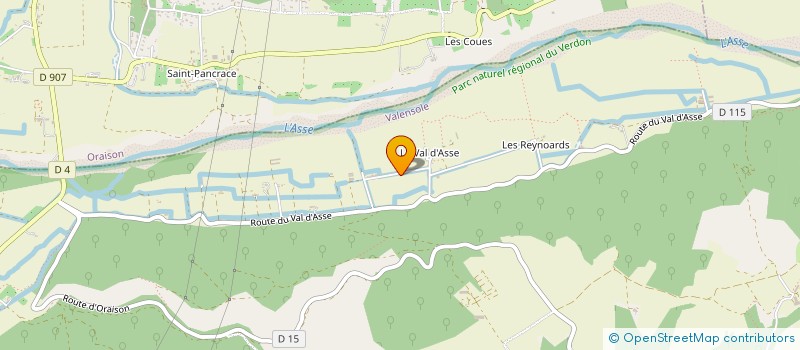 localisation de l'entreprise L'UNION à VALENSOLE