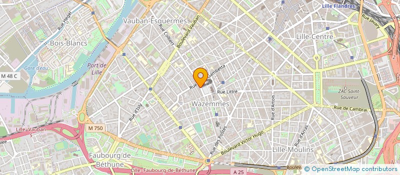 localisation de l'entreprise L UNION BOULANGERE à LILLE