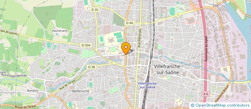 localisation de l'entreprise L'UNION CALADOISE à VILLEFRANCHE-SUR-SAONE