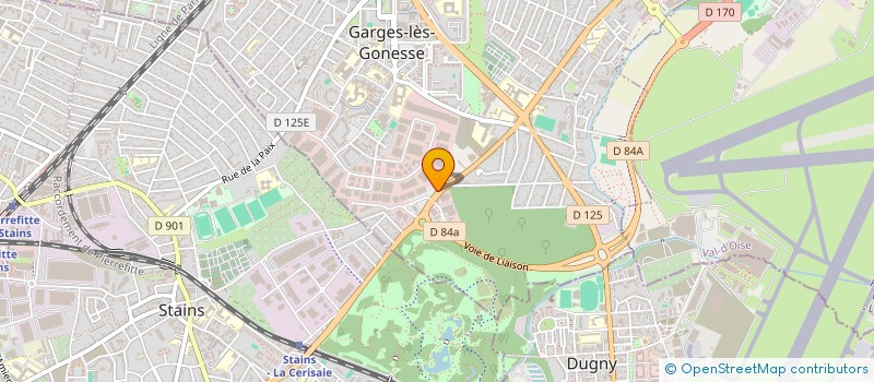 localisation de l'entreprise L'UNION DES 3 A à GARGES-LES-GONESSE