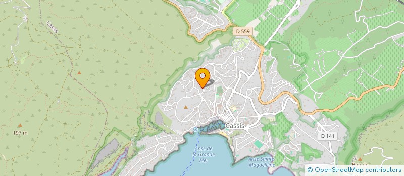 localisation de l'entreprise L'UNION DES ARMATEURS CASSIDAINS à CASSIS